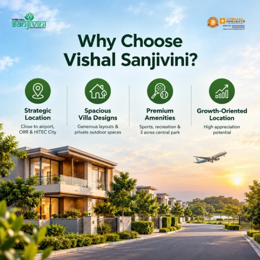 Vishal Sanjivini Villas Near RGIA