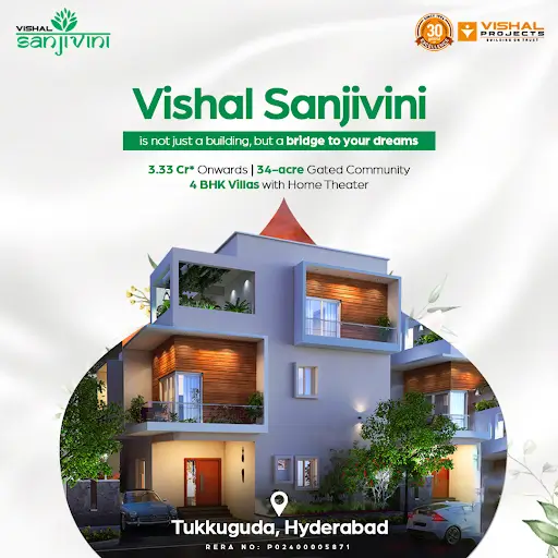 What Makes Vishal the Best Luxury Villa Project in Hyderabad