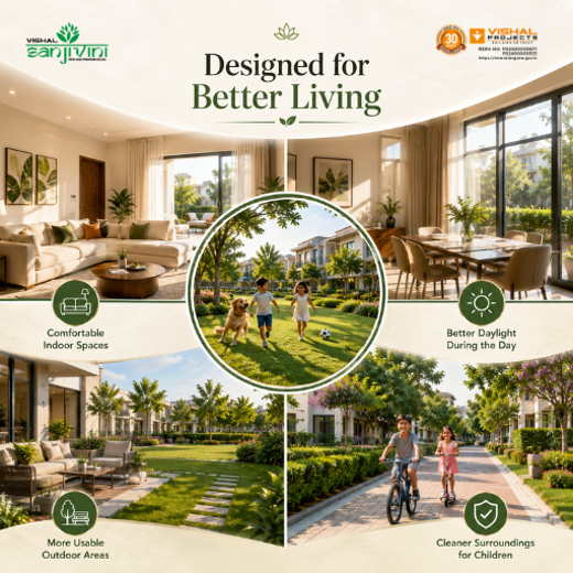 Energy efficient villas with solar power and sustainable design in Hyderabad