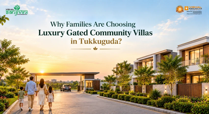 Luxury Gated Community Villas in Tukkuguda