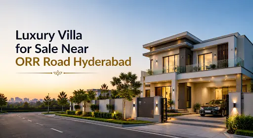 Luxury Villa for Sale Near ORR Road Hyderabad