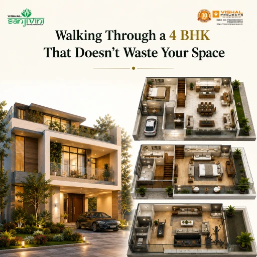 Spacious 4 BHK ready to move villas in Tukkuguda Hyderabad